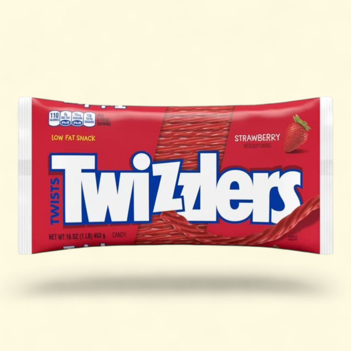 TWIZZLERS : Réglisse torsadée à la fraise, 450 g
