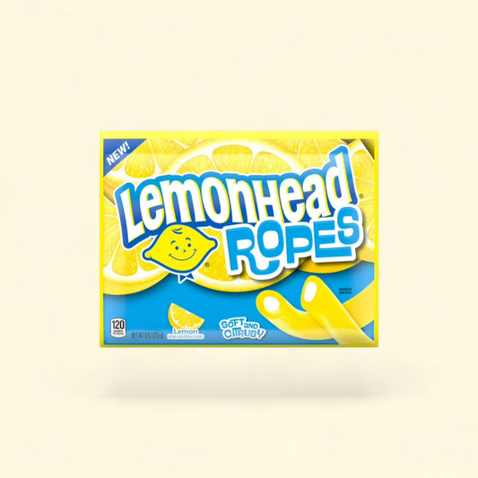 Lemonhead Ropes, Candy, 9 oz — authentic US product shipped worldwide by Treatspree