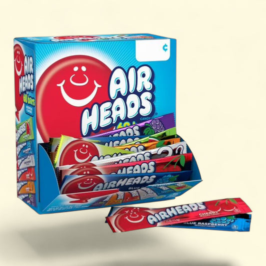 Barres de bonbons moelleux Airheads, format standard, 936 g, 60 unités
