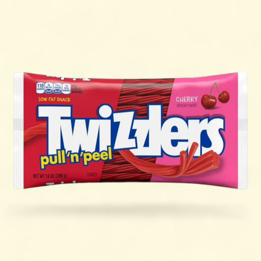 Twizzlers Pull 'N' Peel, réglisse à la cerise, 400 g
