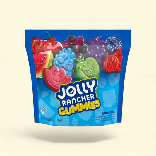 Jolly Rancher Gummies, Assorted Fruit Flavored Candy, 14 oz — authentic US product shipped worldwide by Treatspree