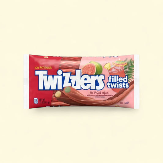 Twizzlers Filled Twists Tropical Blast Fruit Flavored Licorice Cand... — authentic US product shipped worldwide by Treatspree