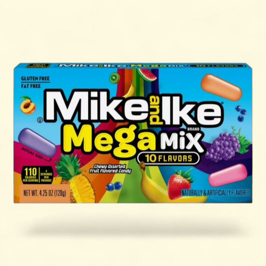 Bonbons moelleux Mike and Ike Mega Mix, 120 g