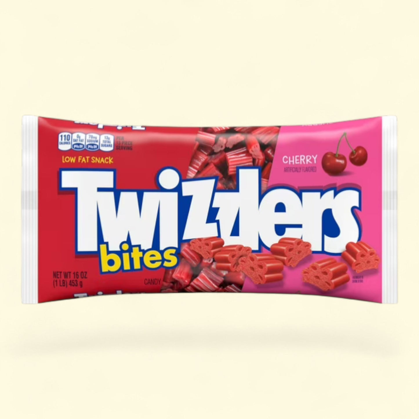 Twizzlers Bites Cherry Licorice Candy, 16 oz