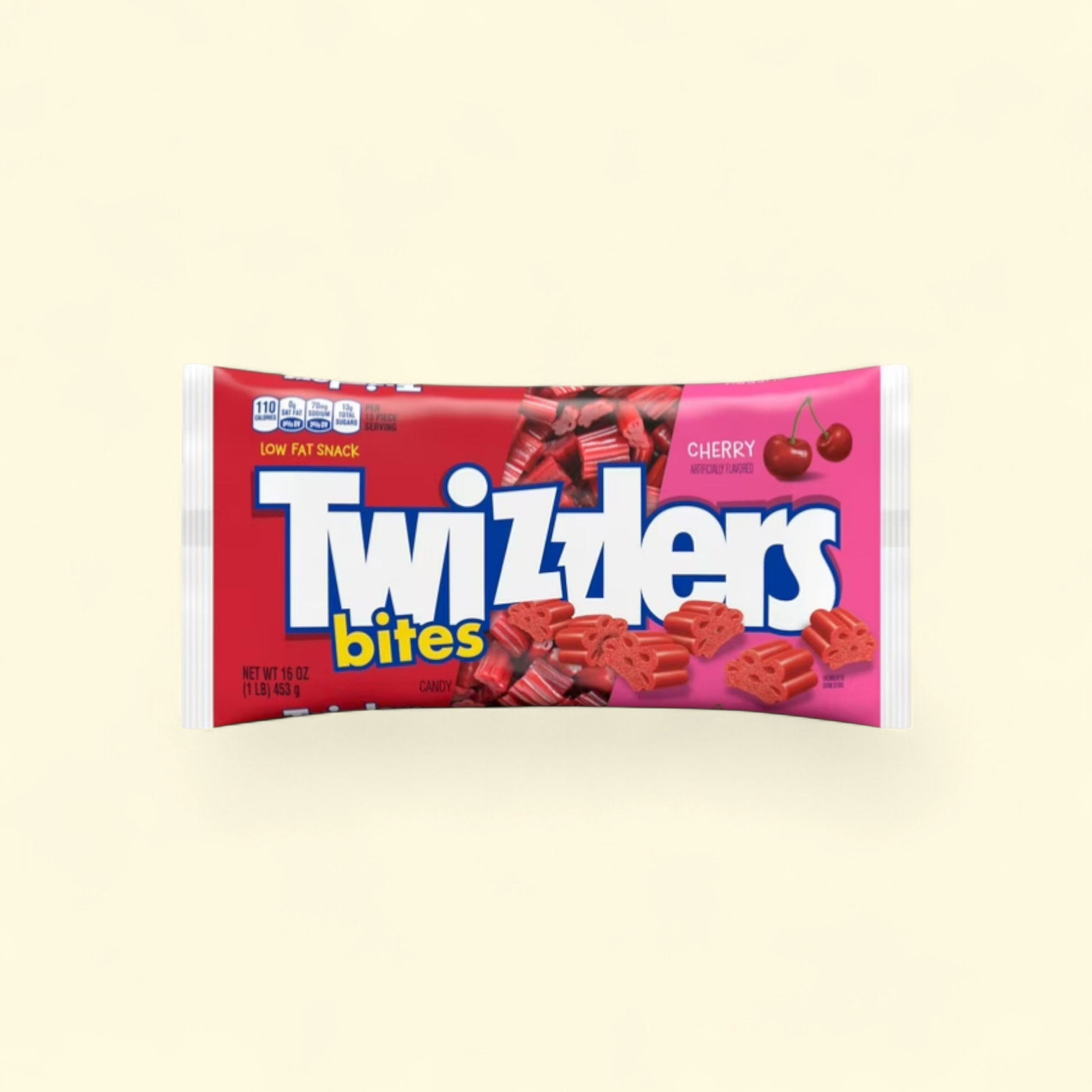 Twizzlers Bites Cherry Licorice Candy, 16 oz — authentic US product shipped worldwide by Treatspree