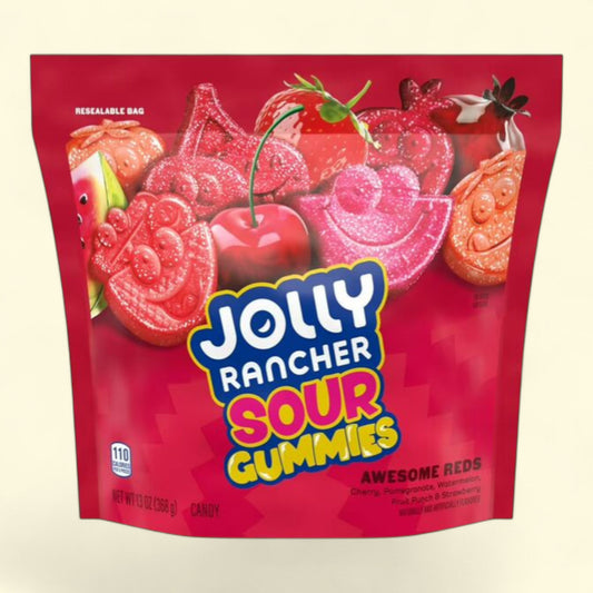 Bonbons gélifiés acidulés Jolly Rancher « Awesome Reds », 370 g