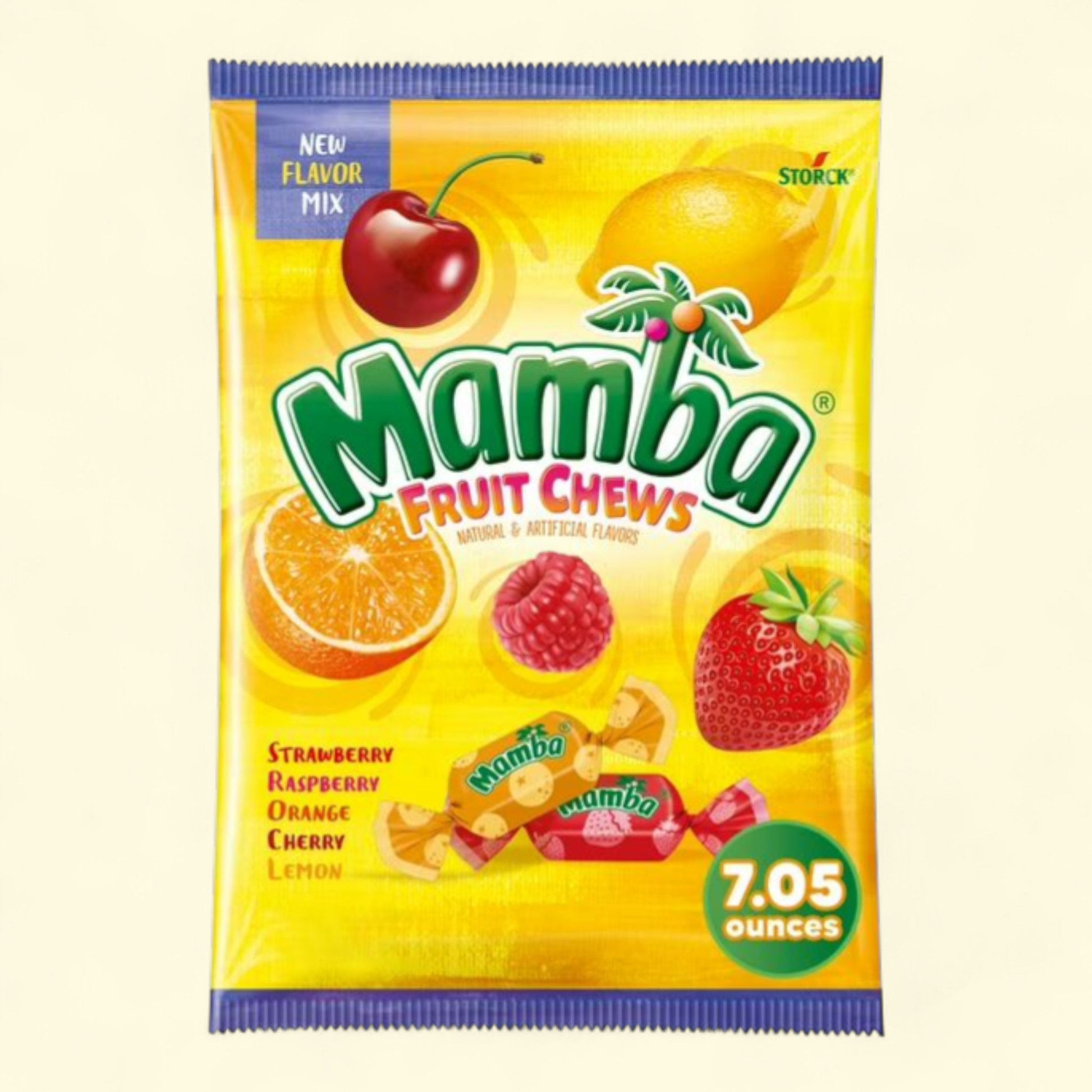 Mamba Fruit Chews, 7.05 oz