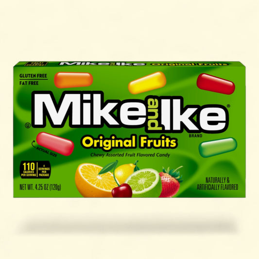 Mike & Ike Fruits originaux, 140 g
