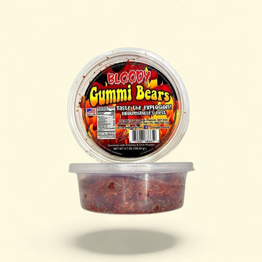 Bloody Gummy Bears - Assorted Flavors, 6.7 oz — authentic US product shipped worldwide by Treatspree