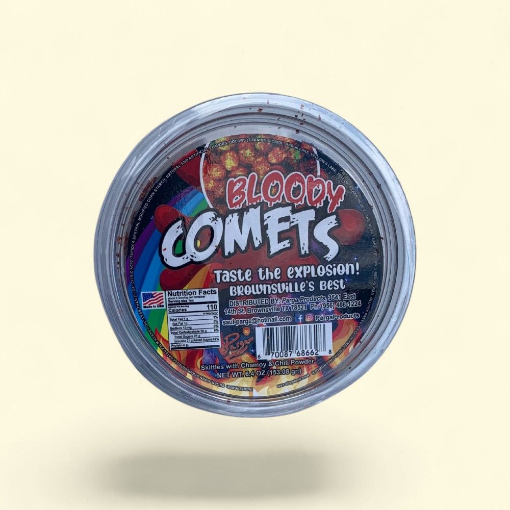 Skittles Bloody Hot Comets Candy 6.4oz — authentic US product shipped worldwide by Treatspree