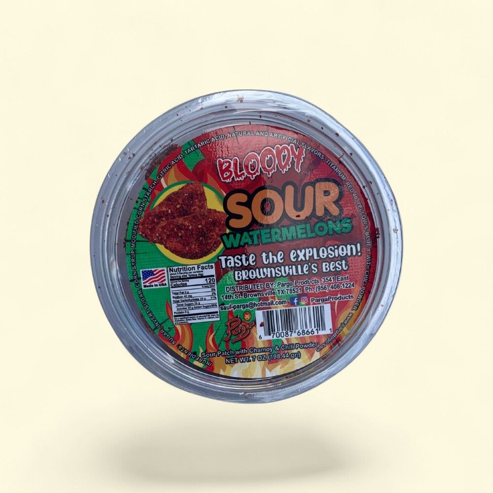 Bloody Sour Watermelon Sour Patch Candy 7oz (198g) — authentic US product shipped worldwide by Treatspree