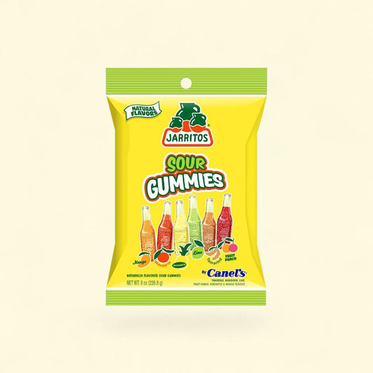 Canel's Jarritos Mixed Flavors Sour Gummies 8 oz — authentic US product shipped worldwide by Treatspree