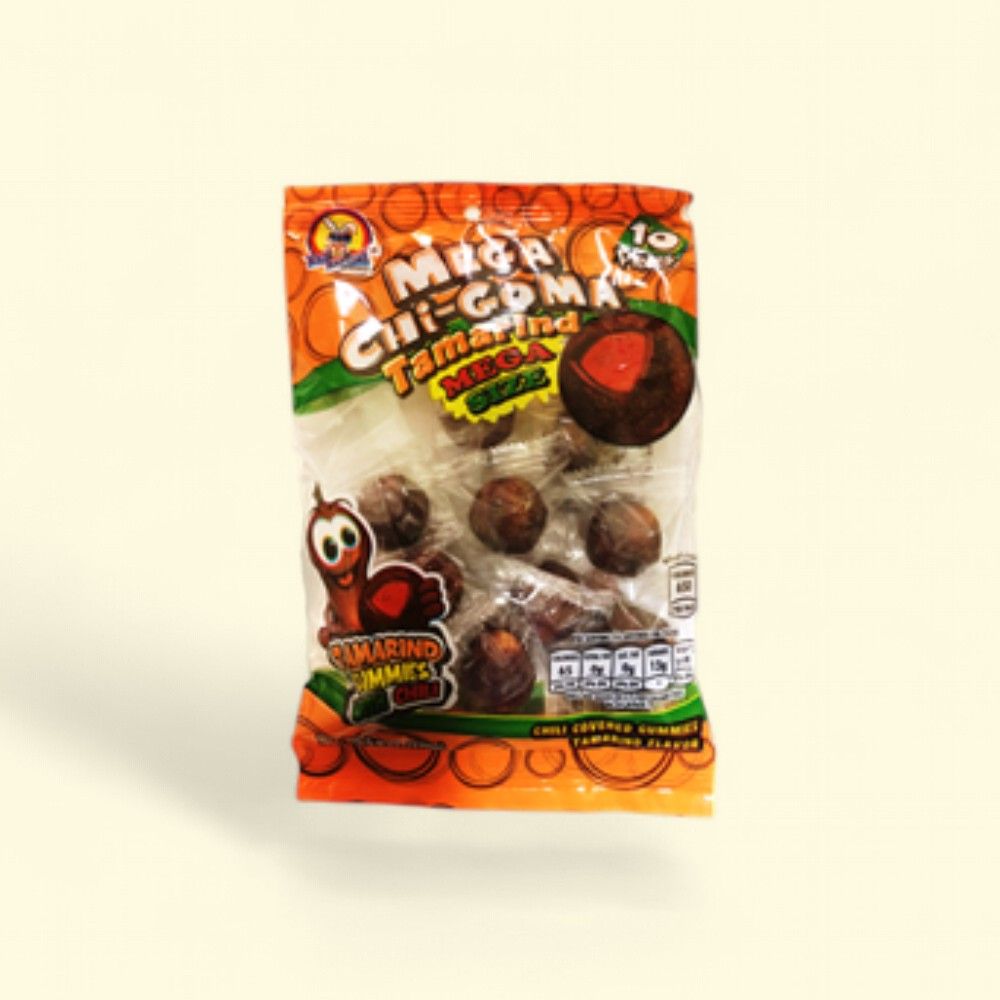 El Azteca Mega Chi-Goma Tamarind Gummies 10-Piece Pack — authentic US product shipped worldwide by Treatspree