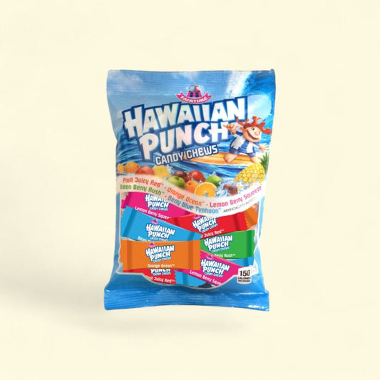 Hawaiian Punch Assorted Candy Chews - Peg Bag, 7 oz — authentic US product shipped worldwide by Treatspree