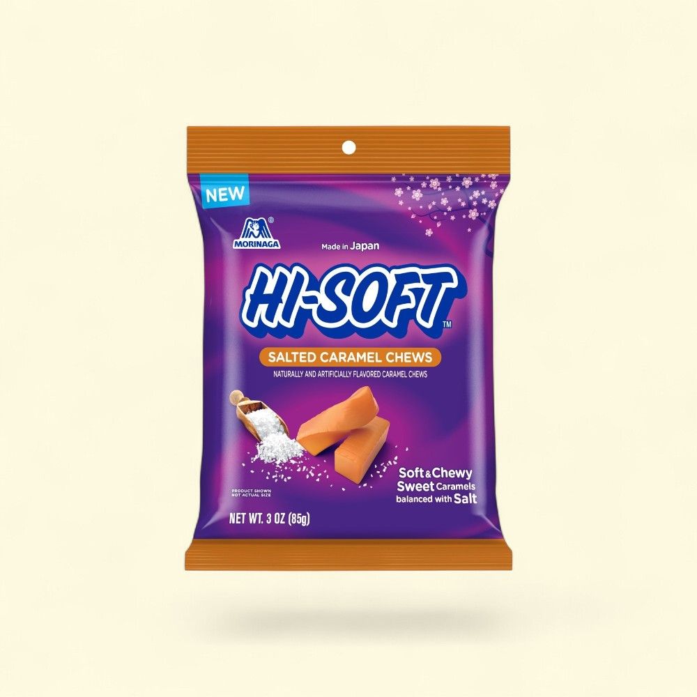 Hi-Soft Salted Caramel Chews, 3oz Bag — authentic US product shipped worldwide by Treatspree