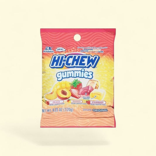 Hi-Chew Peach Mango Strawberry Fruit Chews — authentic US product shipped worldwide by Treatspree