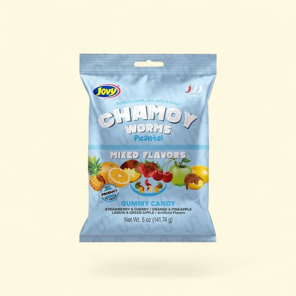 Jovy Chamoy Gummy Worms, 5 oz — authentic US product shipped worldwide by Treatspree