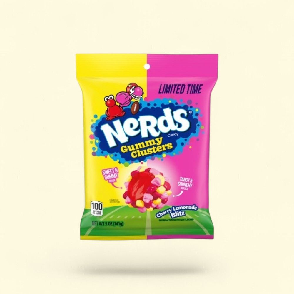 Nerds Gummy Clusters Cherry Lemonade Blitz 5oz — authentic US product shipped worldwide by Treatspree