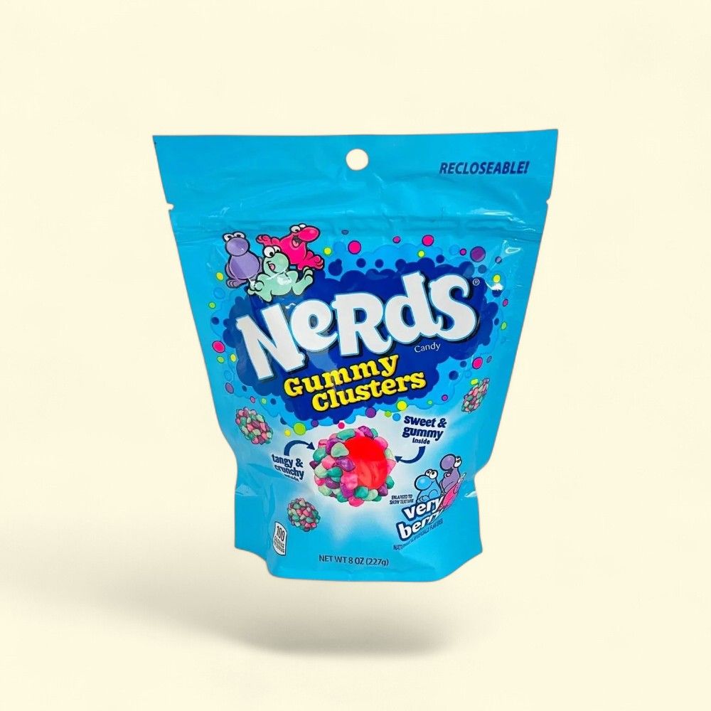 Nerds Very Berry Cluster Candy 5oz — authentic US product shipped worldwide by Treatspree