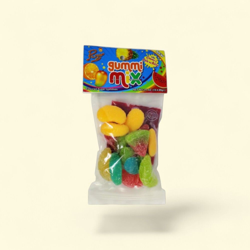 Parga Gummi Mix Flavored Sugar Gummies 3.7oz — authentic US product shipped worldwide by Treatspree