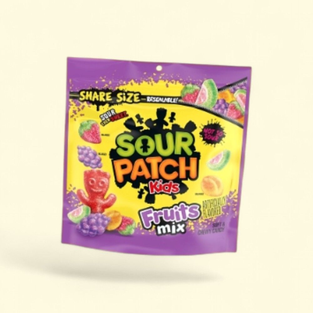 Sour Patch Kids Fruit Mix Soft & Chewy Candy - 11.03oz — authentic US product shipped worldwide by Treatspree