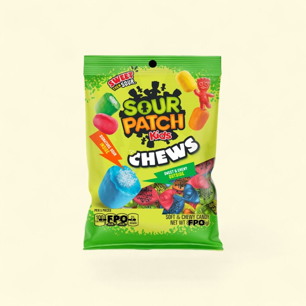 Sour Patch Kids Sour Sweet Chewy Candy - 8.12oz — authentic US product shipped worldwide by Treatspree