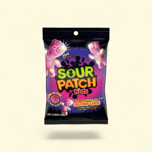 Sour Patch Kids Strawberry Watermelon Glow Ups Candy — authentic US product shipped worldwide by Treatspree