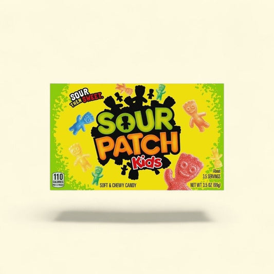 Sour Patch Kids Assorted Soft Candy Theater Box — authentic US product shipped worldwide by Treatspree