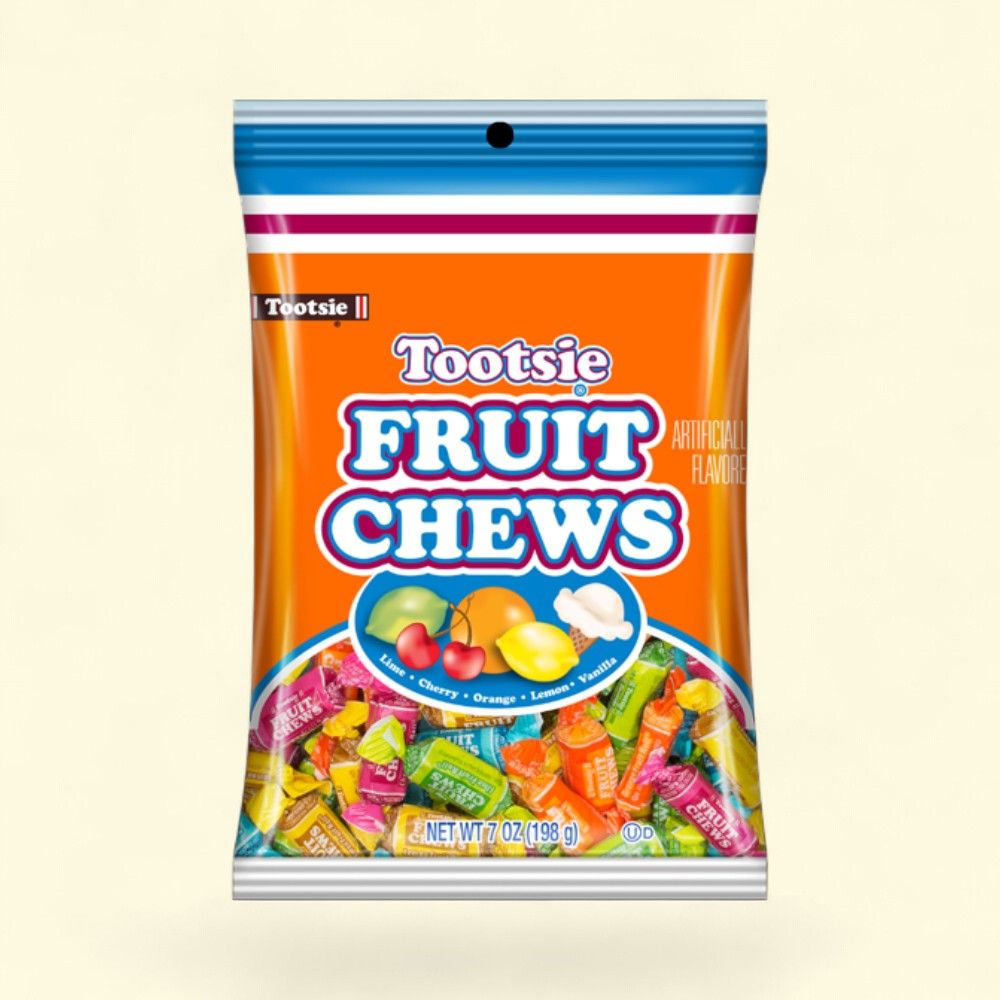 Tootsie Fruit Mix Chews (7oz) — authentic US product shipped worldwide by Treatspree