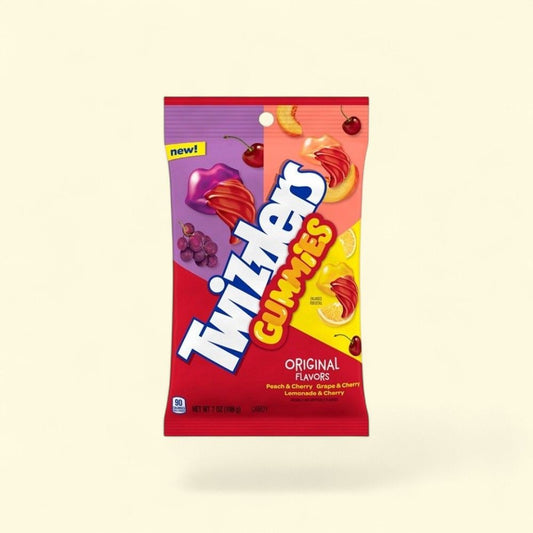 Twizzlers Assorted Gummies Peg Bag - authentic US product shipped worldwide by Treatspree