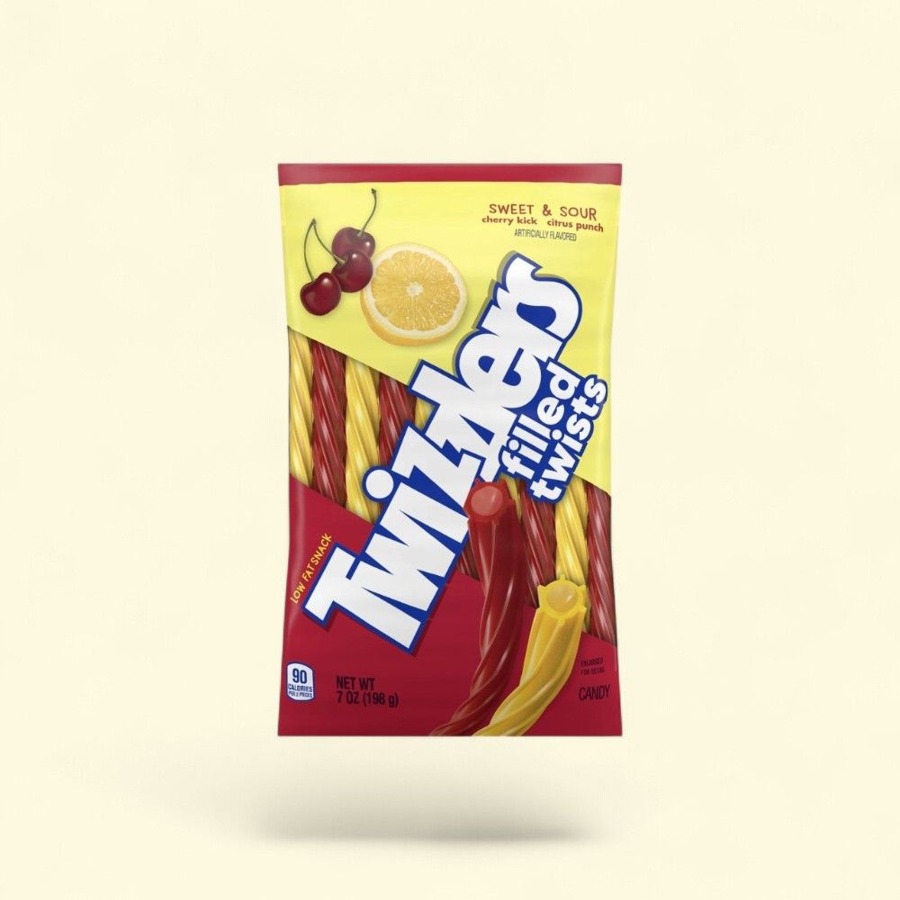 Twizzler Sweet & Sour Cherry & Citrus Twists, 7 oz — authentic US product shipped worldwide by Treatspree