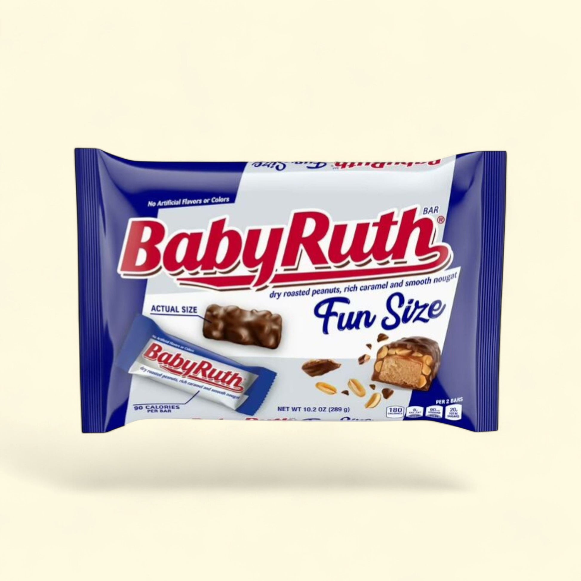 Baby Ruth Fun Size Candy Bars, 10.2 oz — authentic US product shipped worldwide by Treatspree