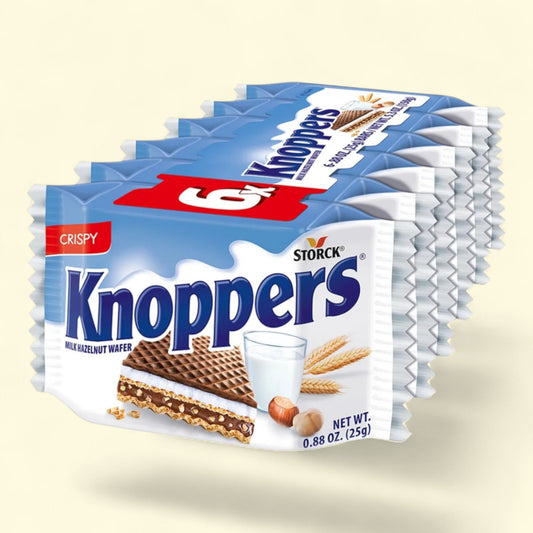 Knoppers Milk Hazelnut Candy Bar, 5.28 oz