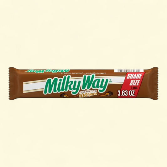 Milky Way Candy Milk Chocolate Bar, 3.63 oz
