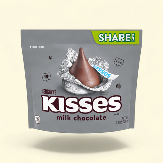 Hershey's Kisses, Milk Chocolate Candy, 10.8 oz — authentic US product shipped worldwide by Treatspree