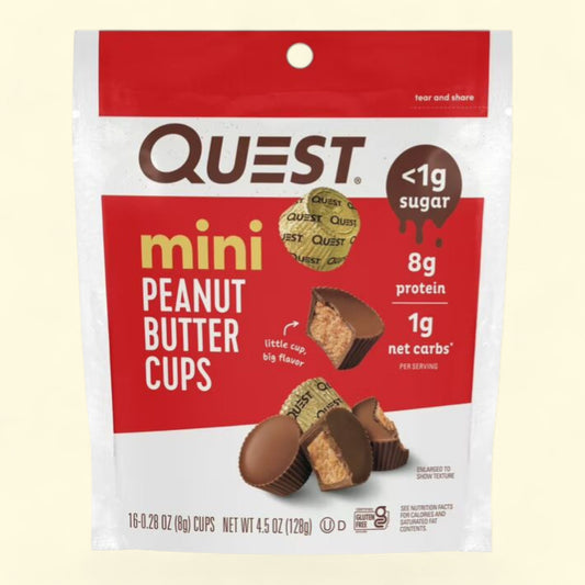 Quest Mini Peanut Butter Cups, 16 Ct