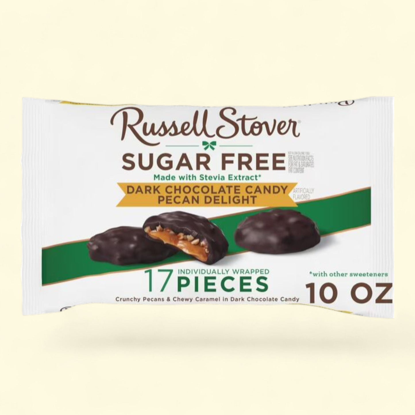 Bonbons au chocolat noir et aux noix de pécan RUSSELL STOVER, 283 g