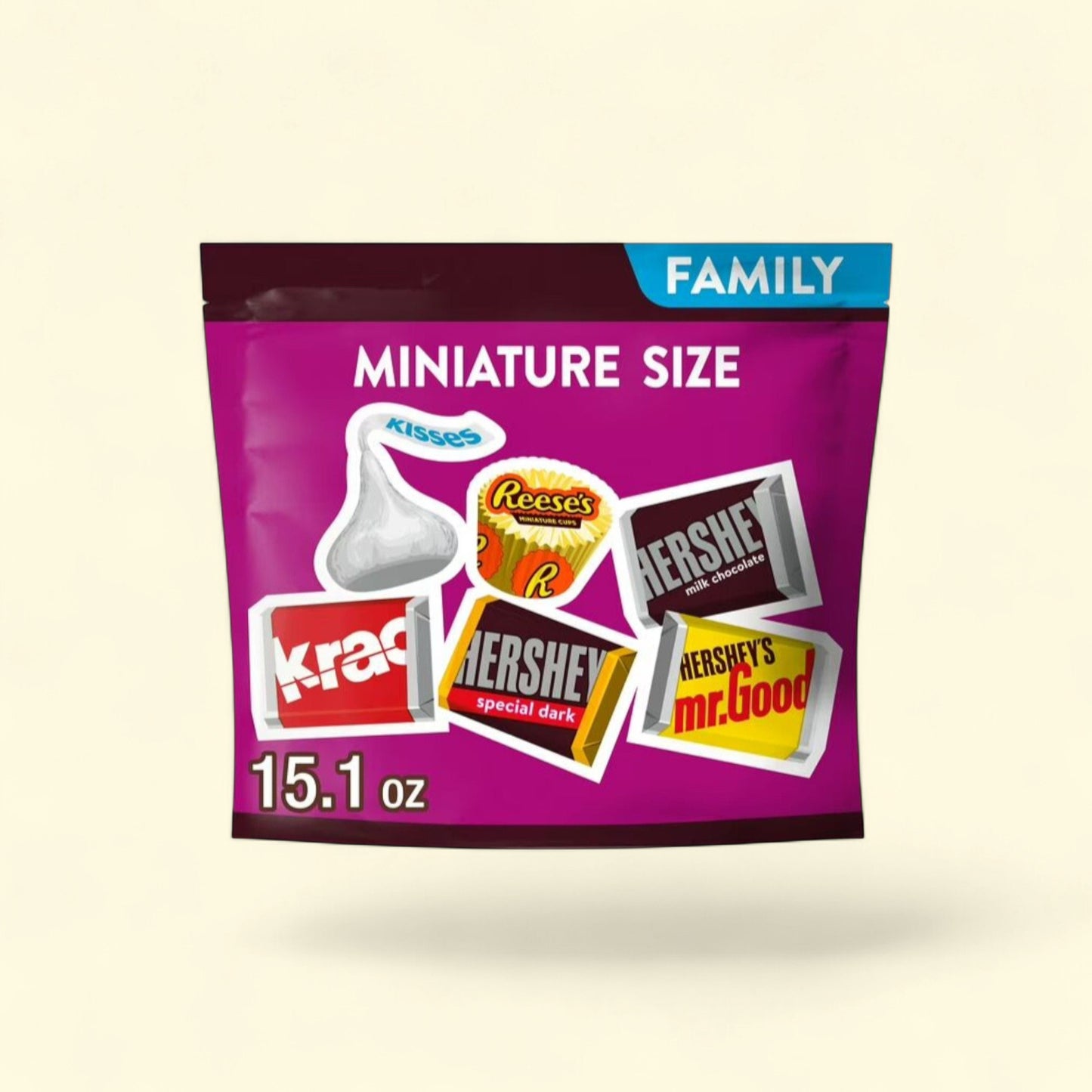 Hershey's Reese's Miniatures Assorted Chocolate Candy, 15.1 oz — authentic US product shipped worldwide by Treatspree