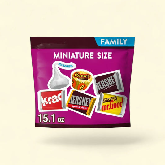 Hershey's Reese's Miniatures Assorted Chocolate Candy, 15.1 oz — authentic US product shipped worldwide by Treatspree