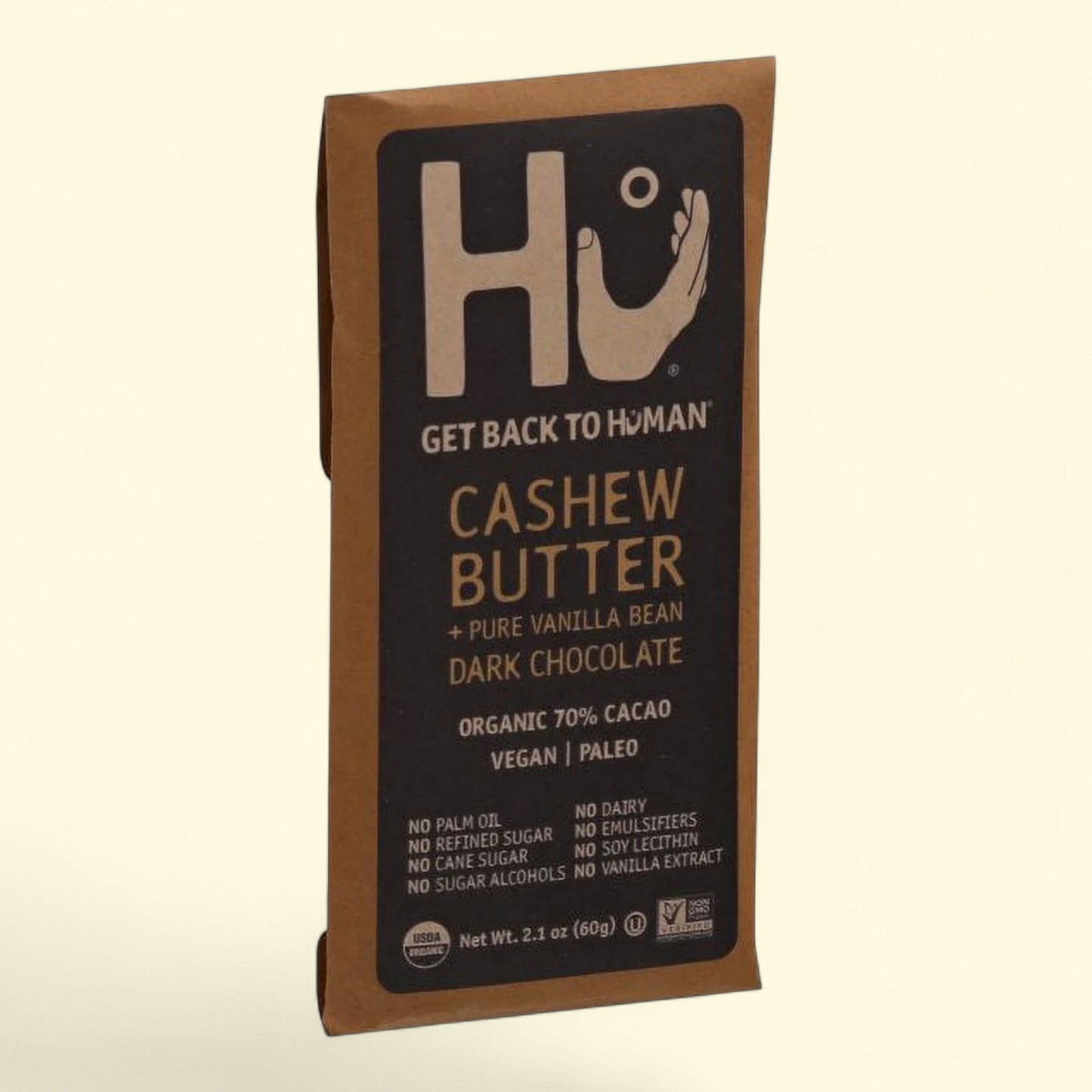 Hu Cashew Butter + Pure Vanilla Bean Dark Chocolate, 2.1 oz