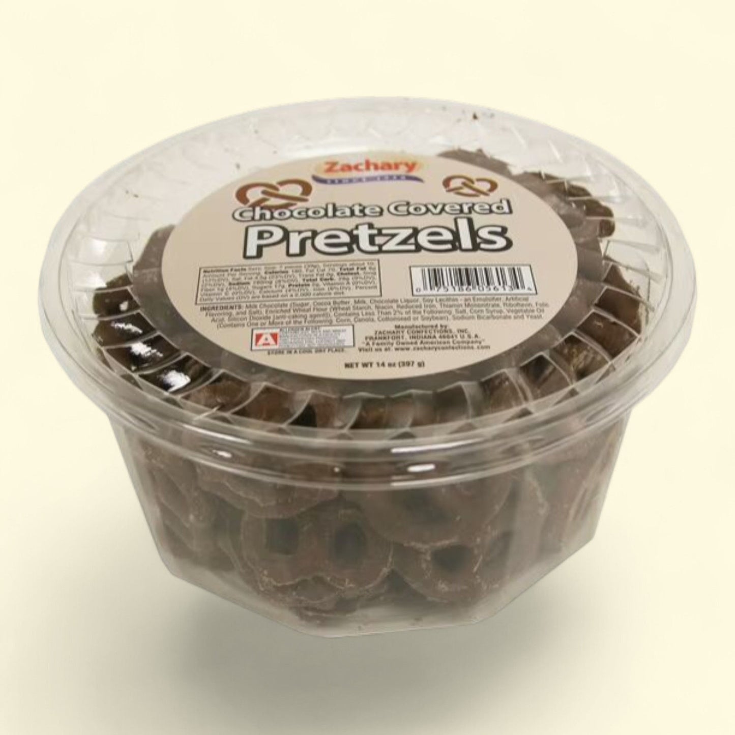 Zachary Milk Chocolate Covered Pretzels, 14 oz.