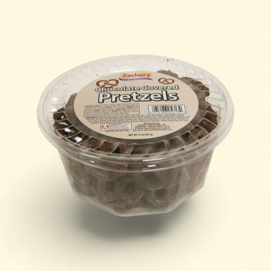 Zachary Milk Chocolate Covered Pretzels, 14 oz. — authentic US product shipped worldwide by Treatspree
