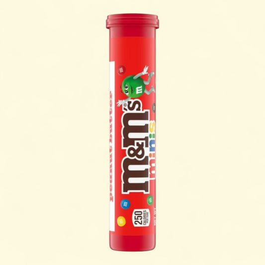 M&M's Minis Peanut Butter Milk Chocolate Candy, 1.74 oz Mega Tube