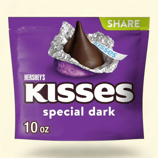 Hershey's Kisses SPECIAL DARK Chocolate Candy, 10 oz