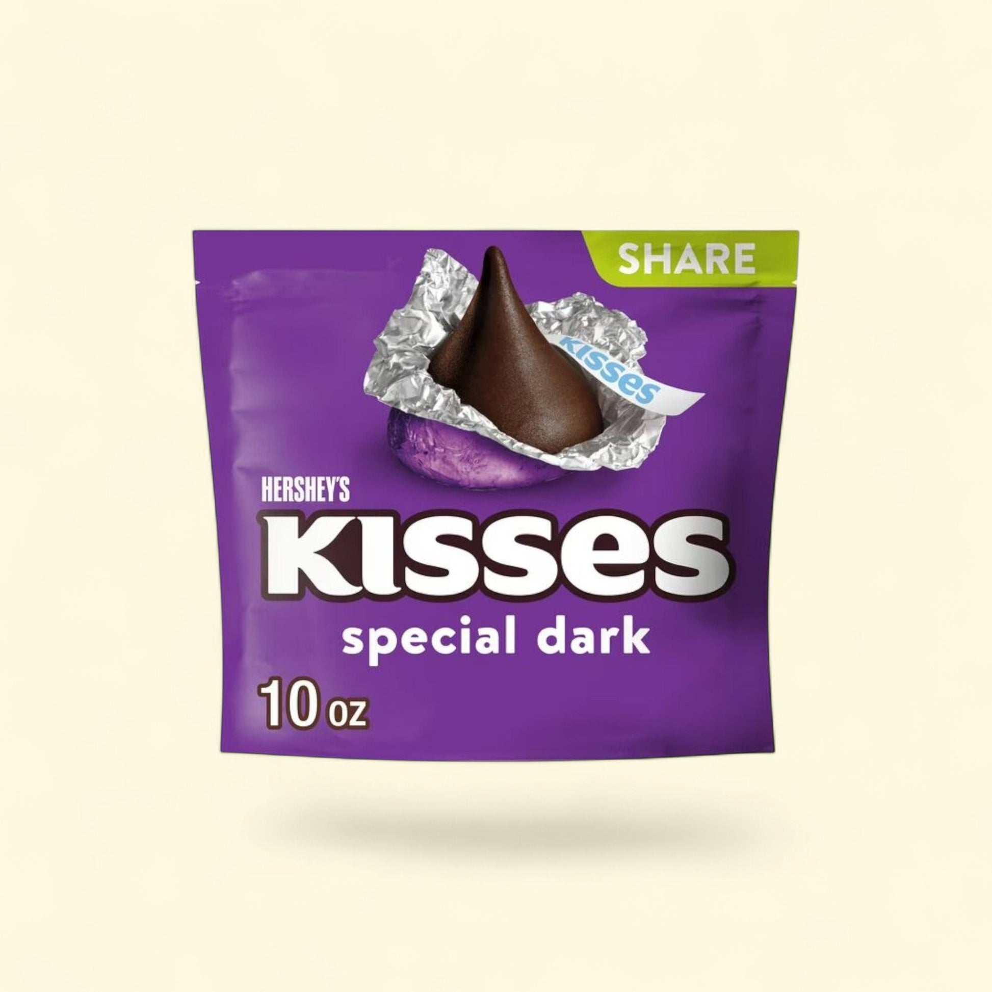 Hershey's Kisses SPECIAL DARK Chocolate Candy, 10 oz — authentic US product shipped worldwide by Treatspree