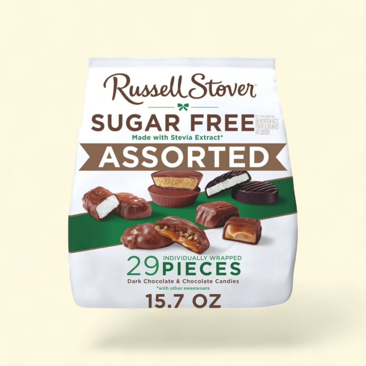 Russell Stover Sugar Free Assorted Chocolates, 15.7oz — authentic US product shipped worldwide by Treatspree