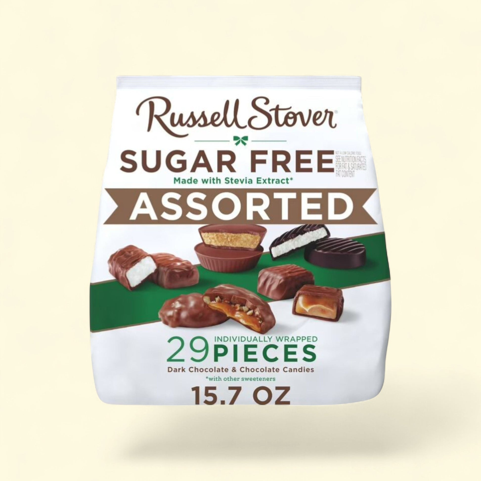 Russell Stover Sugar Free Assorted Chocolates, 15.7oz — authentic US product shipped worldwide by Treatspree