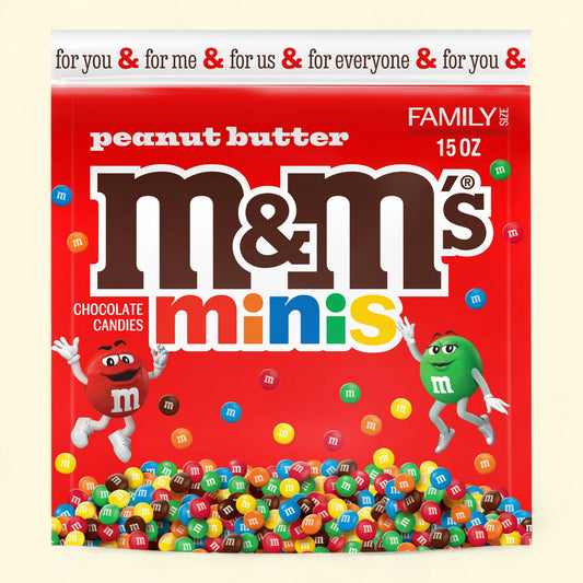 M&M's Minis Peanut Butter Candy, Family Size - 15 oz