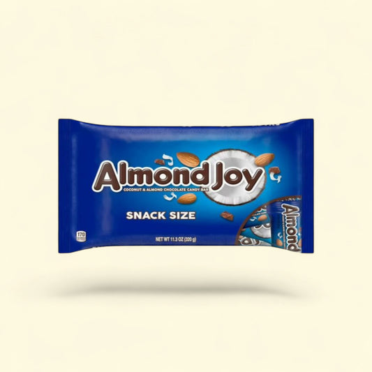 Almond Joy Coconut and Almond Chocolate Candy, 11.3 oz — authentic US product shipped worldwide by Treatspree