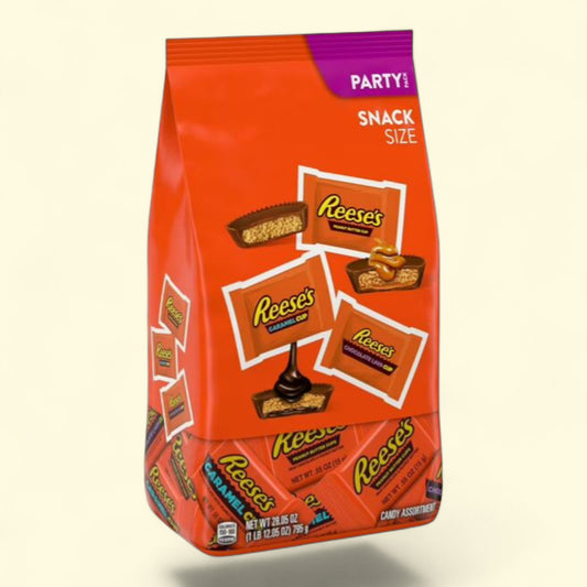 Lot festif de bonbons REESE'S Peanut Butter Cups, 800 g